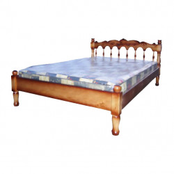 Кровать Маргарита с резьбой