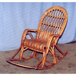 Кресло-качалка Плетеное