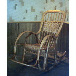 Кресло-качалка Плетеное №2